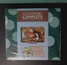 TAPESTRY BY CR GIBSON - New Complete SCRAPBOOK - 12 x 12" Designed Pages-CIRCLES