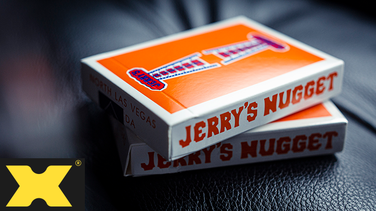 Gilded Vintage Feel Jerry's Nugget Orange Playing Cards | eBay