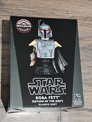 GENTLE GIANT STAR WARS RETURN OF THE JEDI BOBA FETT 1/6 CLASSIC BUST GAMESTOP