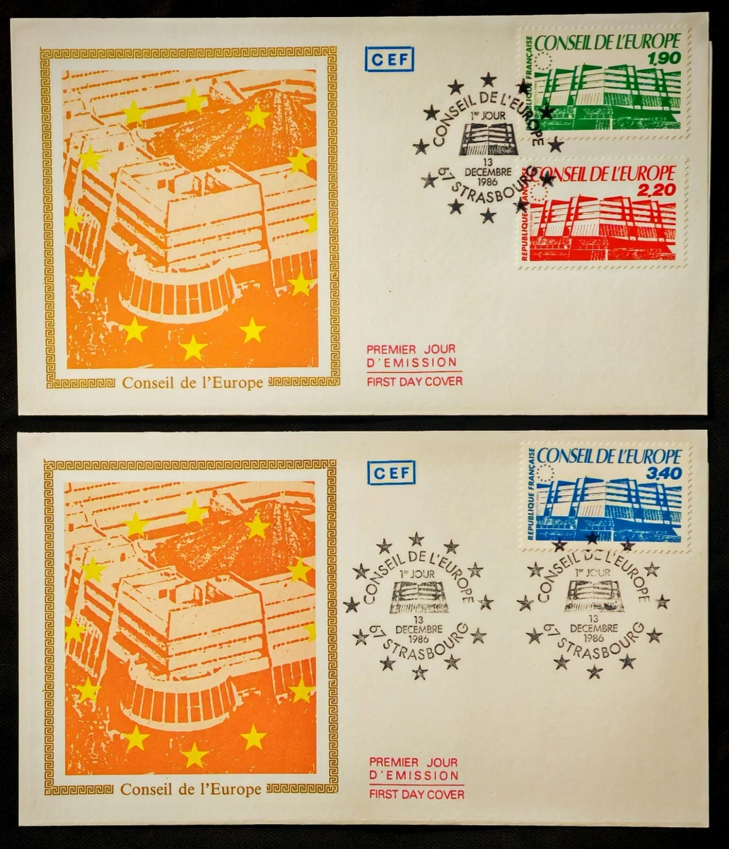 PJ1956 - FDC oblitérée 1er jour série complète - circulée (Gebraucht) in Bulle für CHF 12 - mit