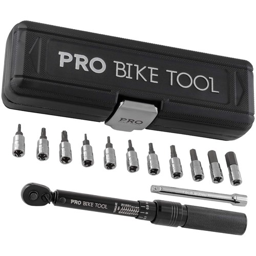 PRO BIKE TOOL Click Bicycle Torque Wrench Set, 2-20 Nm - Includes Storage Box... - Picture 1 of 8