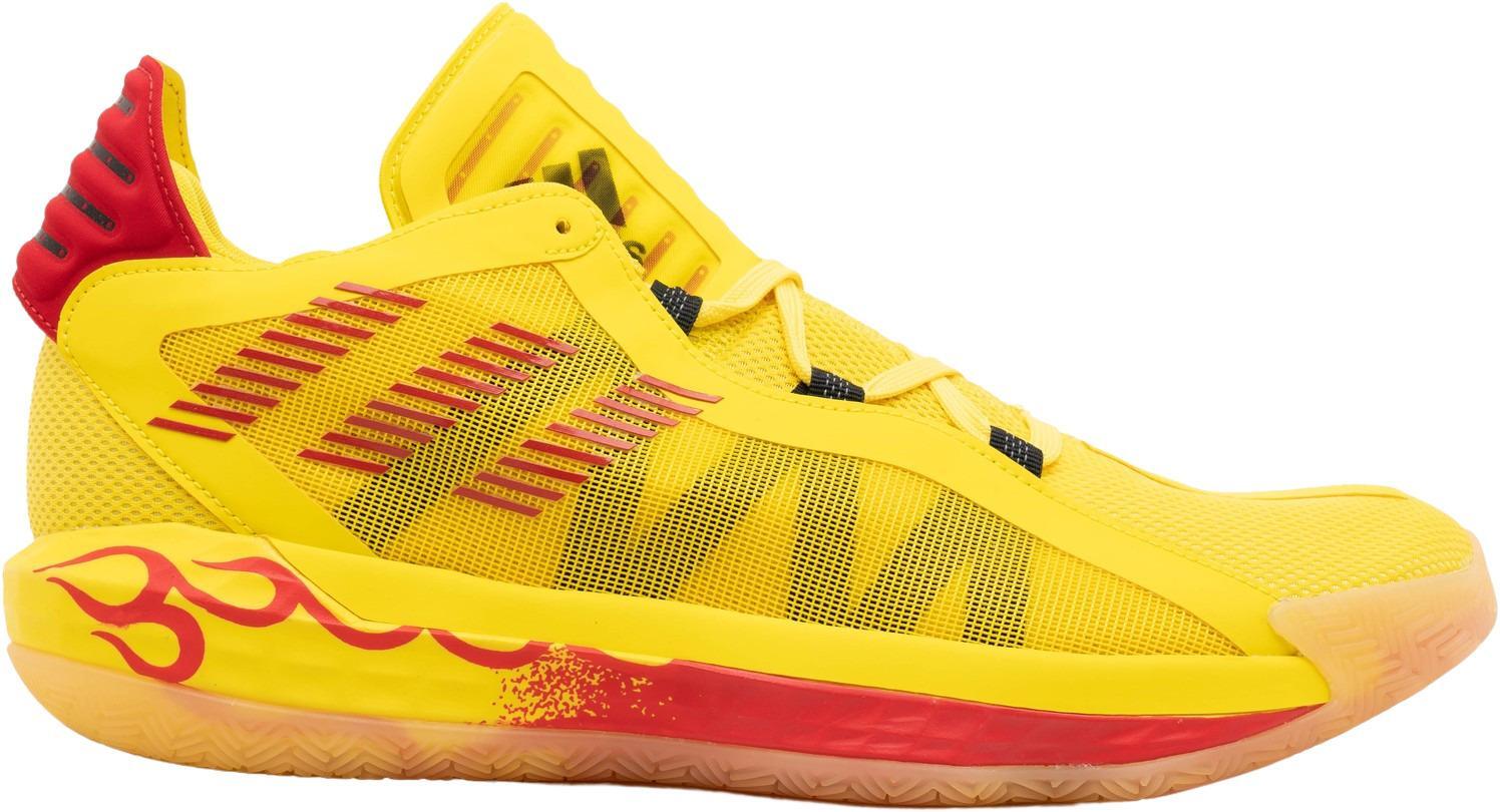 adidas Dame 6 Leather Black Gold for Sale | Authenticity