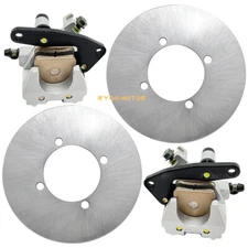 Front Brake Calipers & Disc Rotor for Suzuki Eiger 400 Vinson 500 LTA/LTF400 500