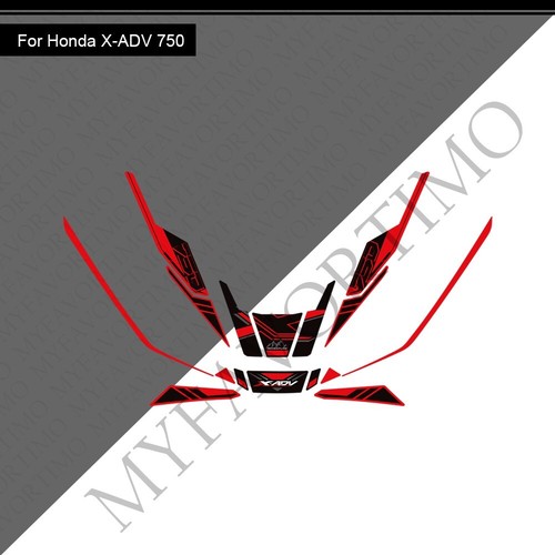 2025 For Honda X-ADV 750 X ADV 750 PVC Fairing Stickers Decoration Decals - Foto 15 di 28