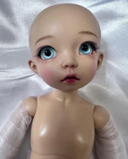 Resin 1/6 BJD Doll Littlefee Ante Face up Eyes Light Tan Skin Girl FL SD DIY Toy