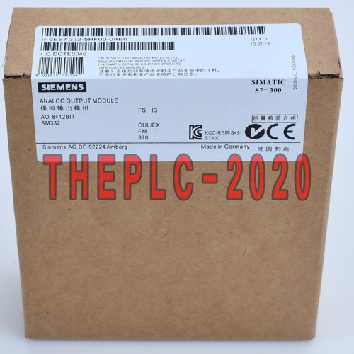 NEW Siemens 6ES7 332-5HF00-0AB0 6ES7332-5HF00-0AB0 One year warranty - 第 3/6 張圖片