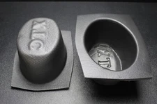 2 PCS SPEAKER BAFFLE ACOUSTIC FOAM 6'' X 8'' OVAL CAR AUDIO BASS IBBAF68