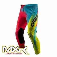 PANTALONI GIOVANI LEATT GPX 2.5 ROSSI/LIME MOTOCROSS ENDURO MX 18" 22" 24"