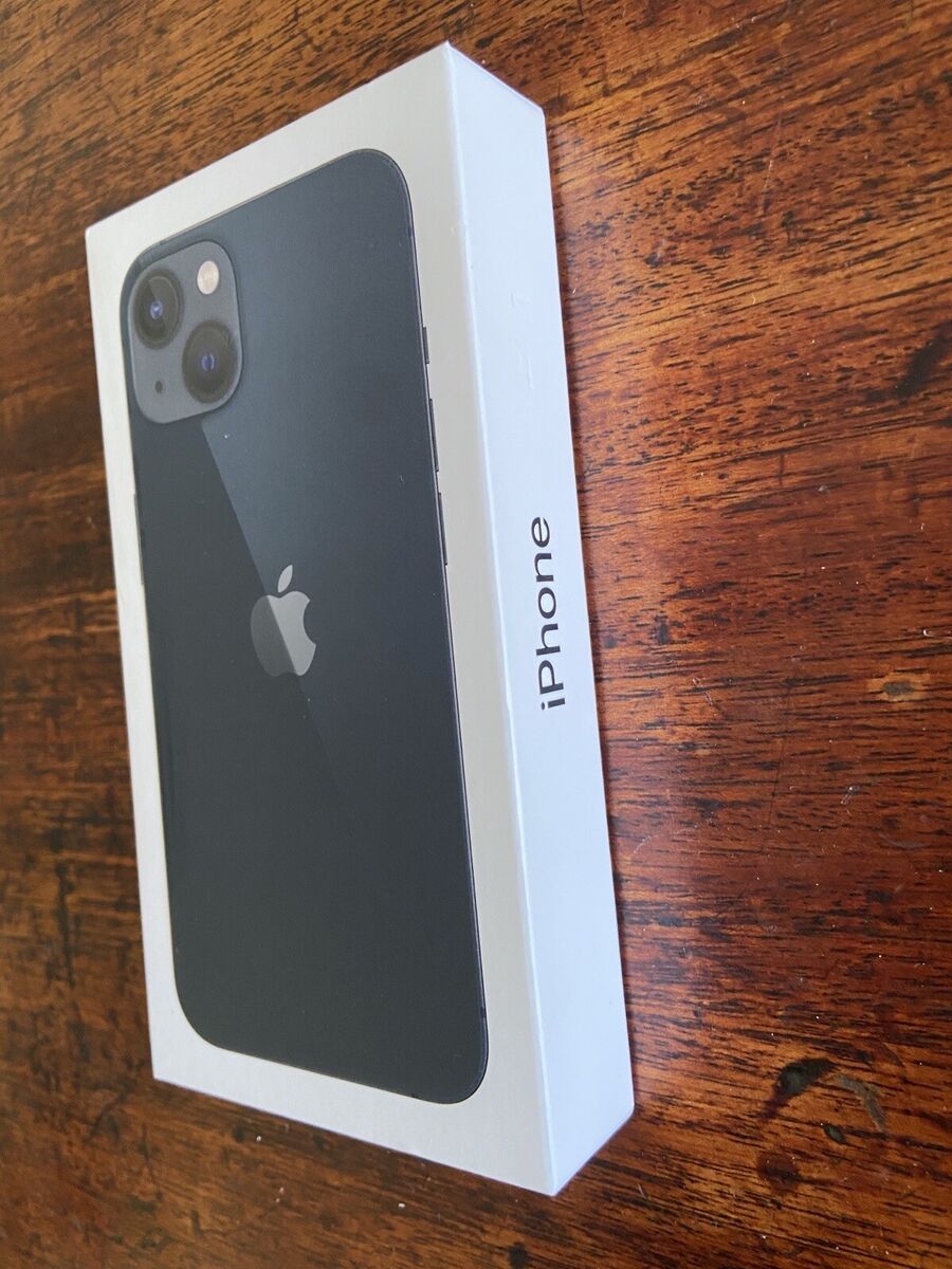 BOX ONLY Apple iPhone 13 Original Box, MIDNIGHT , 128GB, BOX BOX ONLY Apple iPhone 13 Original Box, MIDNIGHT , 128GB, BOX