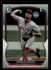 Camden Minacci 2023 Bowman Draft Chrome 1st Refractor D Card #BDC-23