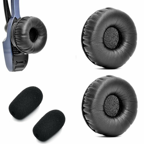 Replacement For Blue Parrot VXI 6pc Foam Set Ear Pads Cushions B250-XT/B250-XTS - Zdjęcie 4 z 17