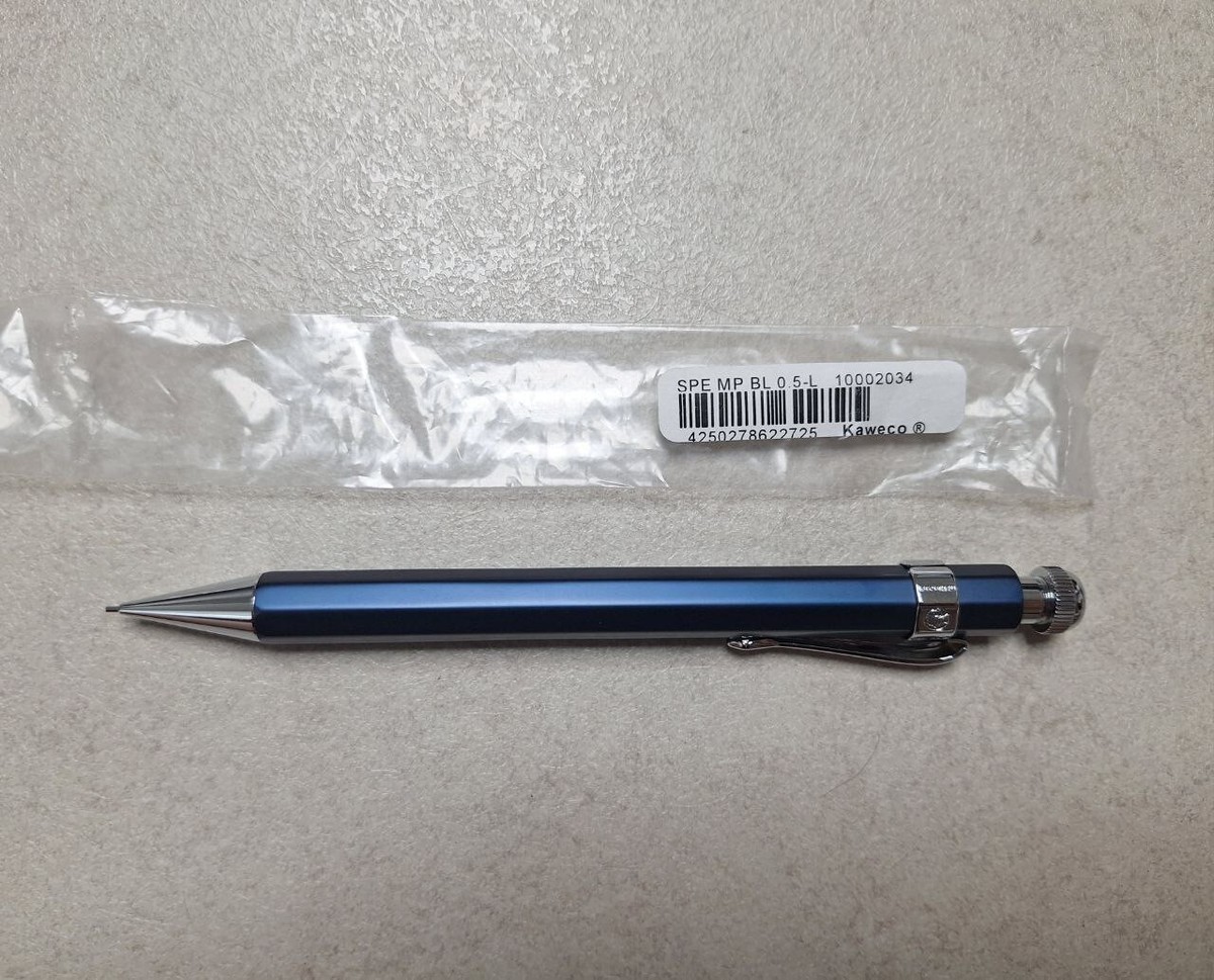 筆記具 kaweco special blue edition mp0.5 Kaweco Blue Edition Special Mechanical Pencil 0.5mm - Rare