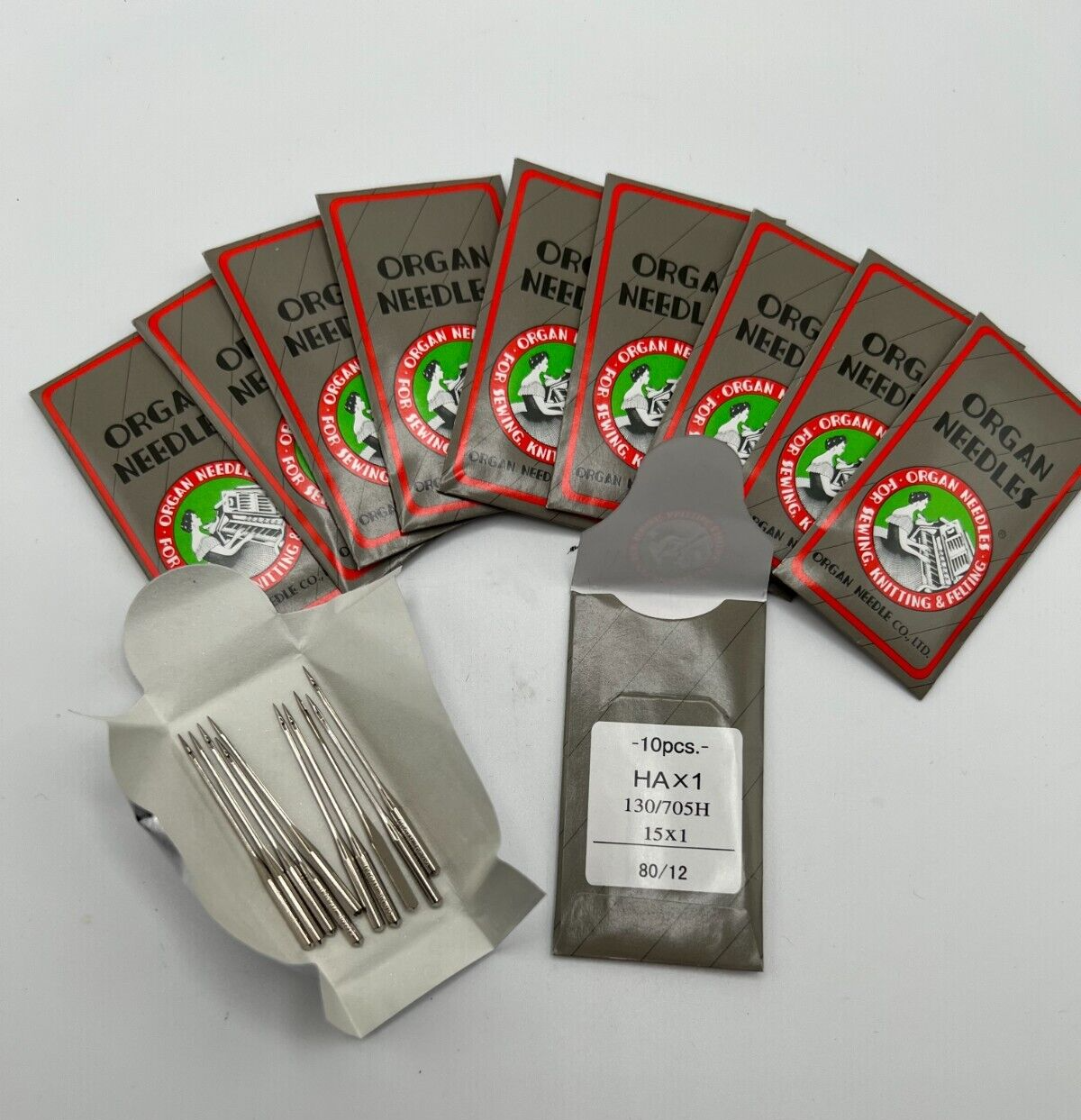 100 Organ Flat Shank 15X1 HAX1 Sewing Machine Needles eBay