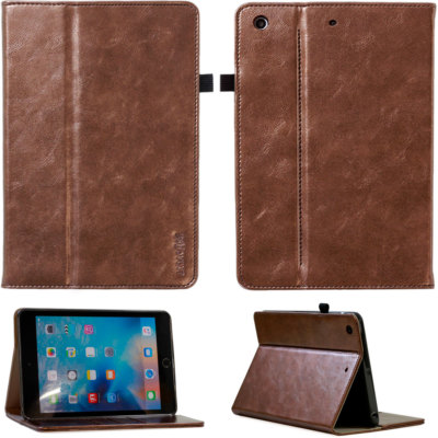 Luxus Leder Cover für Samsung Galaxy Tab / Apple iPad +passende Schutzfolie