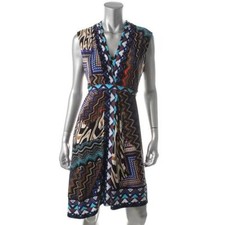 NWT Nine West Multi Color Sweet Escape Dress 6 $134