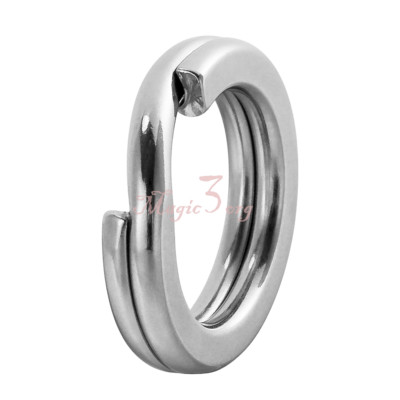 20/100pcs Split Ring Fishing Hyper Wire Extra Strong Lure Jigging Trolling