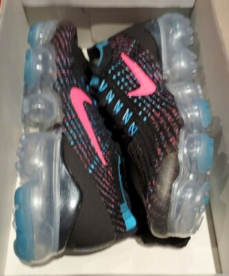 【美品】Nike Air VaporMax Flyknit 3　黒×ピンク　23 Nike Air VaporMax Flyknit 3 Black Hyper Pink CZ7988-001