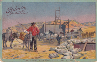 PALMIN OIL (Germany) card from Series 39 Gold Mining #3 UK