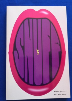 Snuff Advance Reading Copy By Chuck Palahniuk Ebay