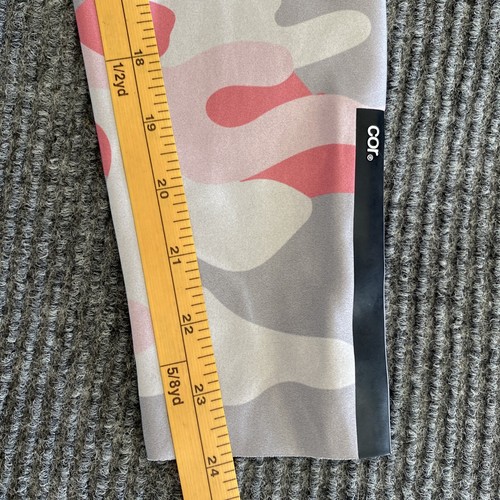 Cor Leggings Girls Youth S Light Grey Pink Camouflage Stretch - Picture 6 of 10