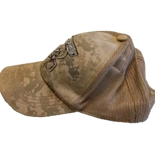 Gorra de béisbol de alambre de araña de camuflaje para hombre Foto 4 de 4