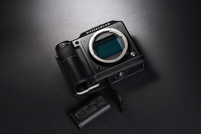 Genuine Real Leather Half Camera Case Bag Cover for Hasselblad X2D 100C