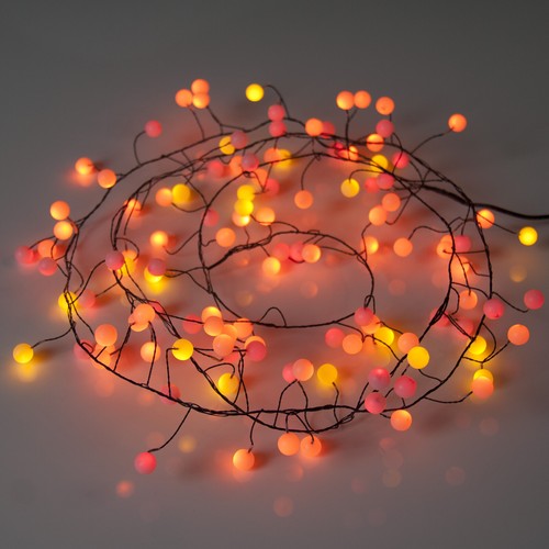 Qbis Fireplace Sunset LED Display Fairy Lights-Red, Orange, Yellow String Lights - Picture 18 of 66