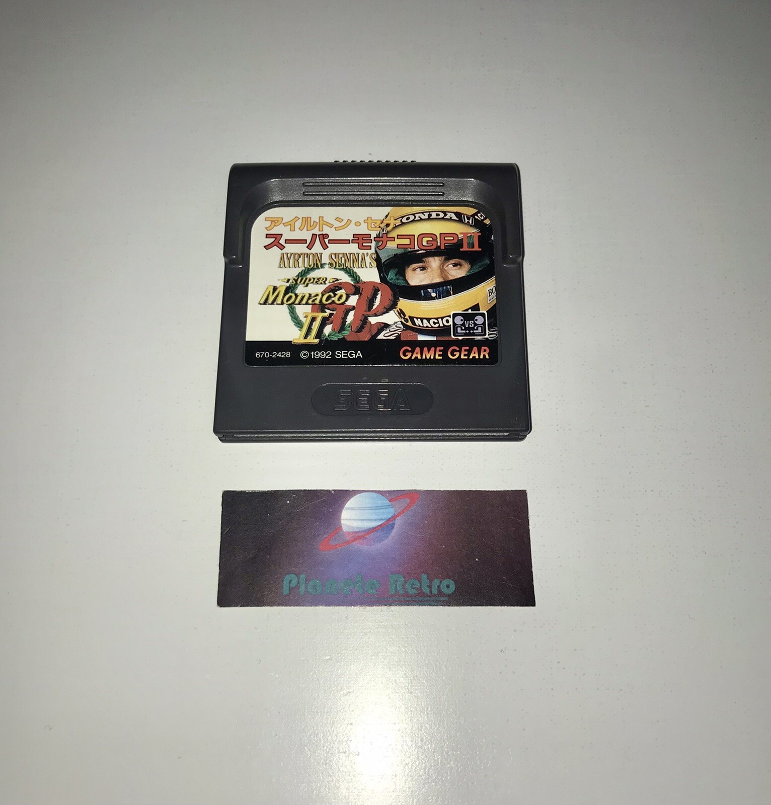 Ayrton Senna Super Monaco GP - Sega Game Gear Loose Version Japonaise