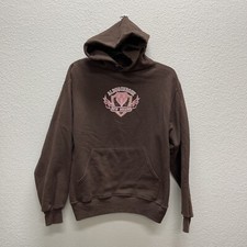 Albuquerque New Mexico Womens Small Hot Air Balloon Festival Brown Hoodie