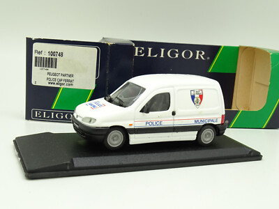 Eligor 1/43 - Peugeot Partner Polizei Municipale St Jean Cap Ferrat