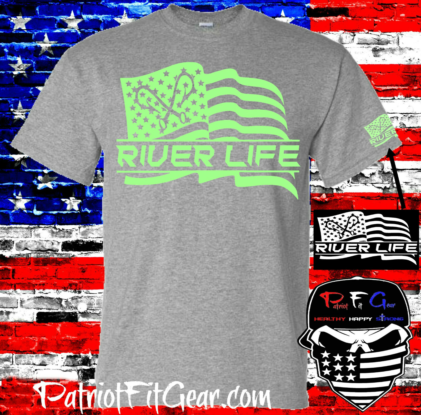 t shirt,Fishing,River Life,Reel Life,Fishing,Angler,Fish On,Custom Vinyl Decal 