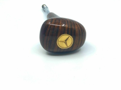 FOR MERCEDES-BENZ GEAR SHIFT KNOB GOLDEN ZEBRANO AUTOMATIC W123 1976-1986 - Picture 4 of 4