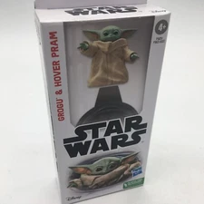 Star Wars 6" Grogu (The Child) & Hover Pram Action Figure Disney Hasbro NEW