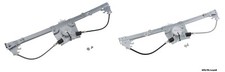 2 x Front Window Regulator For PEUGEOT BIPPER TEPEE 2008 + 9221EP EPS/PE/015AB