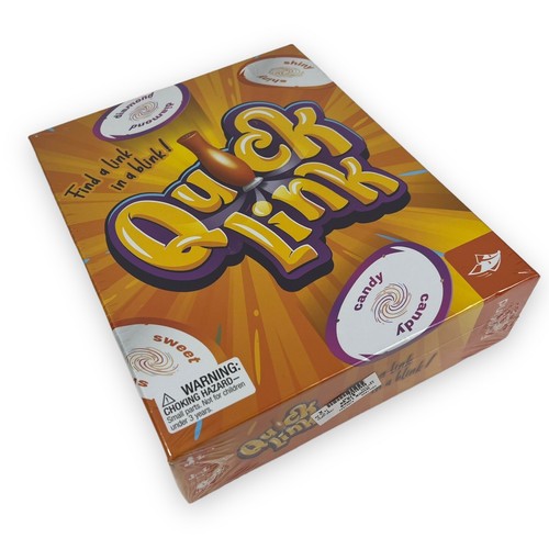 FoxMind Quick Link Family Matching Word Game Age 7+ (2-4 Players) FACTORY SEALED - Picture 3 of 10