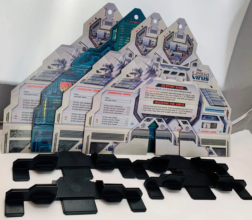 1992 Omega Virus Game by Milton Bradley Complete/Works in Great Cond FREE SHIP - Image 4 of 4