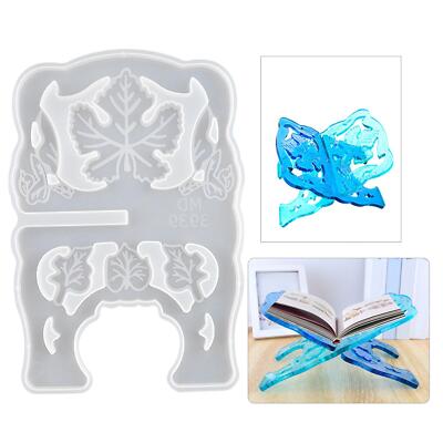 Book Holder Resin Casting DIY Epoxy Soap Crafts Silicone Resin Art Supplies-image