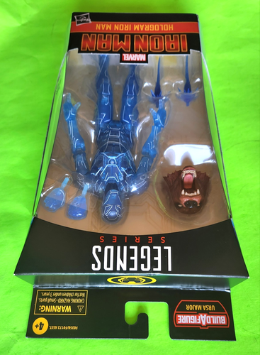 Marvel Legends 6" Hologram Iron Man Action Figure (URSA Major BAF) - NEW/SEALED - Picture 3 of 6