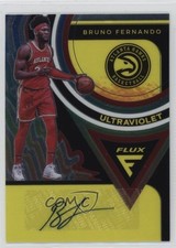 2020-21 Panini Flux Ultraviolet Signatures Bruno Fernando #UV-BRU Auto 1cx3