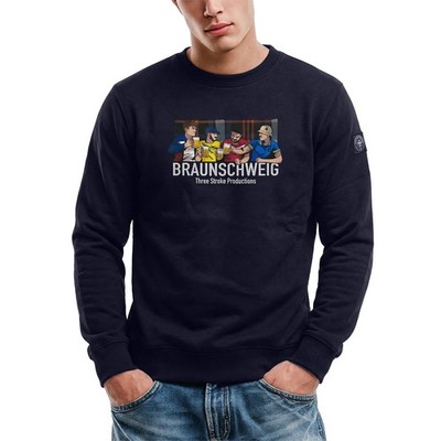 Three Stroke Braunschweig Sweatpulli Herren Sweater navy 48437