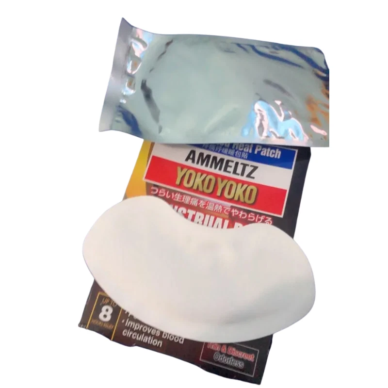 8 件装 Ammeltz Yoko Yoko 热布用于月经疼痛缓解长达 8 小时 — 第 3/4 张图片