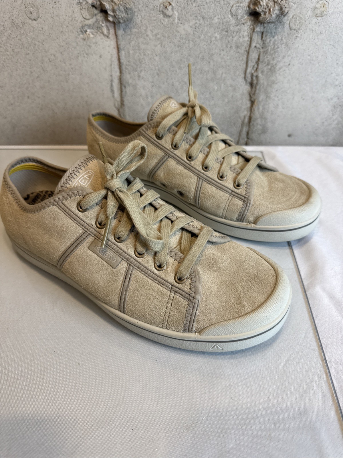 Sneakers Keen Uomo Eldon Harvest Beige Taglia 10 5 Buone Condizioni