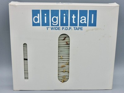 DEC PDP 1'' Wide Paper Tape Used in Box - Digital Equipment Corporation