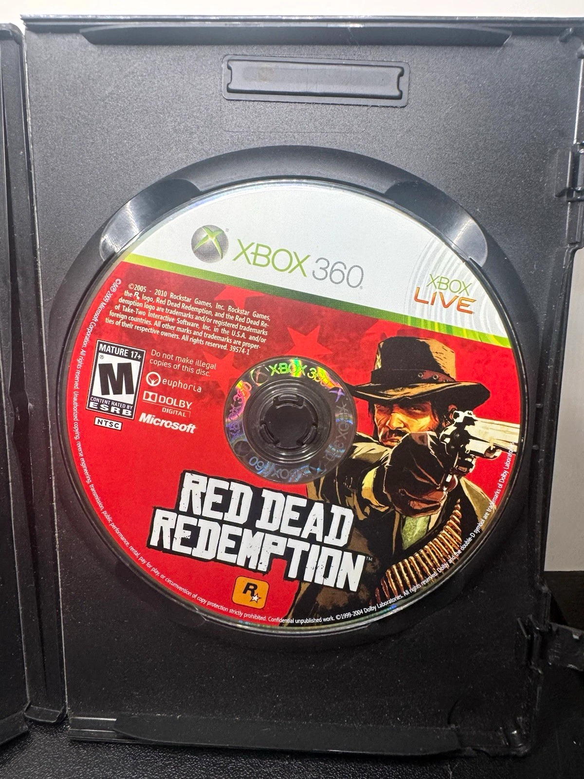 Rockstar Games Red Dead Redemption Xbox 360 Disc Only M Mature NTSC-U/C (2010)