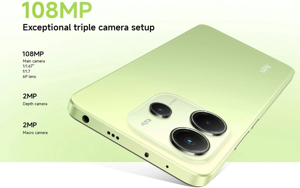 Xiaomi Redmi Note 14 4G 8+256GB Smarthone 6,67'' AMOLED 108MP 5500mAh HyperOS - Bild 4 von 4