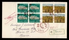 DR WHO 1962 RYUKYU JAPAN FDC? REGISTERED TO MEXICO OFFICIALLY SEALED M77693