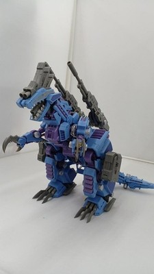 KOTOBUKIYA HMM ZOIDS 1/72 EZ-026 Psycho Genosaurer Assembled No Box Used
