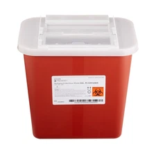 McKesson Prevent Sharps Container 2 gal. Horizontal Entry
