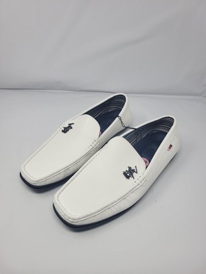 casual shoes Beverly Hills Polo Club Edwin White Driving Loafers Mens Size 12