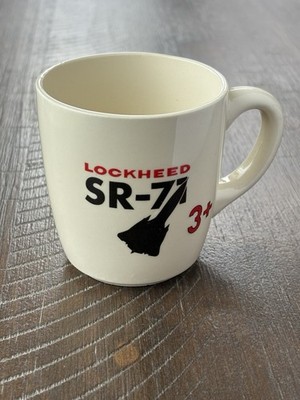 Vintage Lockheed SR-71 Blackbird 3+ Mach Coffee Mug | Military Aviation | USA